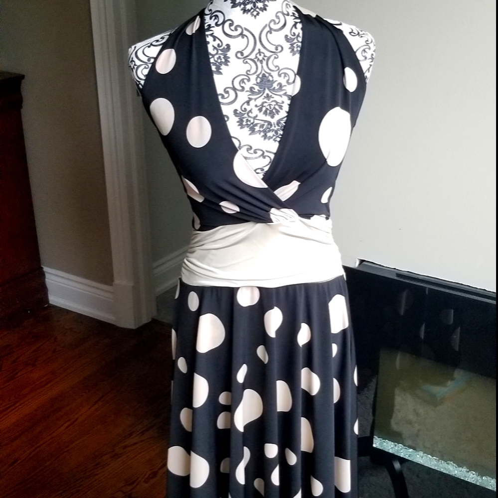 Polka Dot halter dress